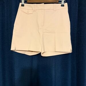 White House Black Market Peach Pink 5in Shorts NWT